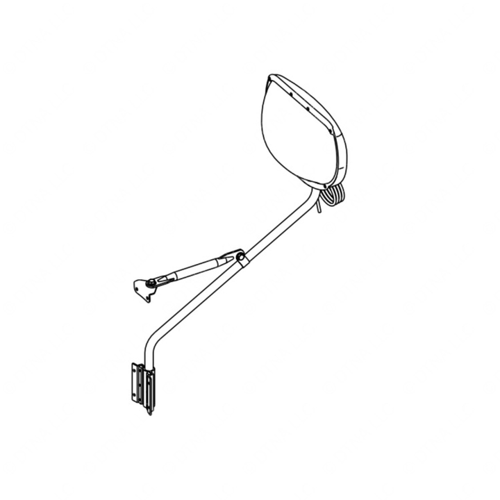 TBB 65007721 MIRROR CROSSVIEW ASM