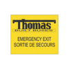 TBB 65008691 LABEL EMERGENCY EXIT