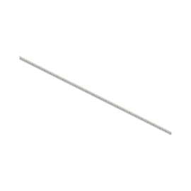 TBB 65009276 TRACK,FLANGED ALUMINUM, Natural finish