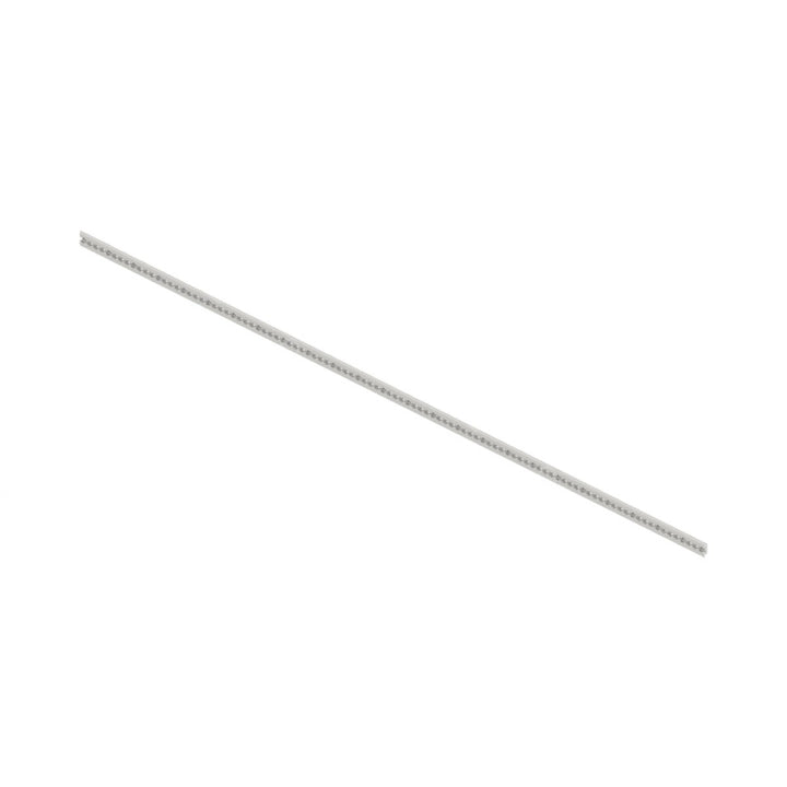 TBB 65009276 TRACK,FLANGED ALUMINUM, Natural finish