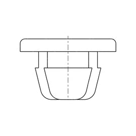 TBB 67000220 LICENSE PLATE NUT RE