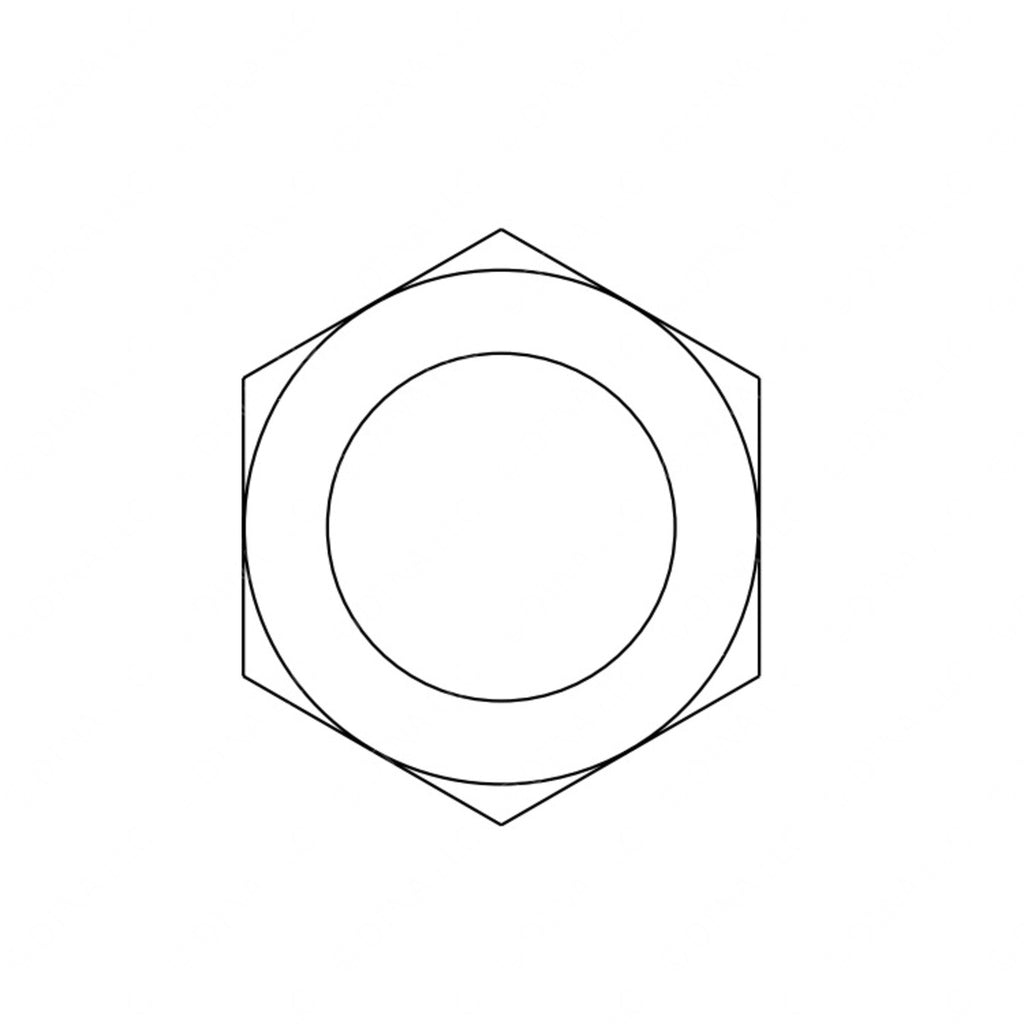 TBB 69004170 NUT HEXAGON 3/8-16 G