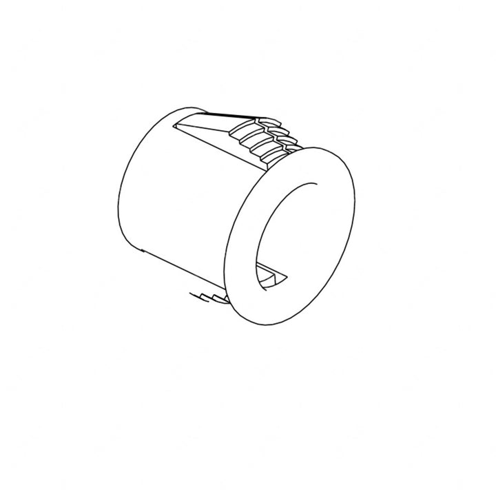 TBB 69005032 BUSHING SNAP 1 5/8IN ID BLK NYLON