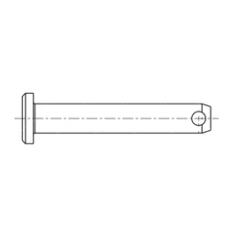 TBB 69006296 PIN CLEVIS 0.1875 X 1.125