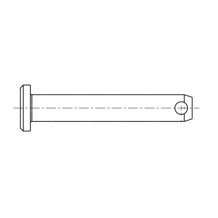 TBB 69006296 PIN CLEVIS 0.1875 X 1.125