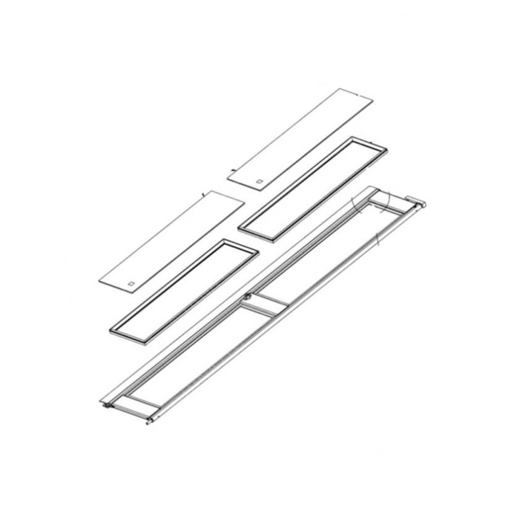 TBB THSP09900 FORWARD LEAF W/O VANDALOCK