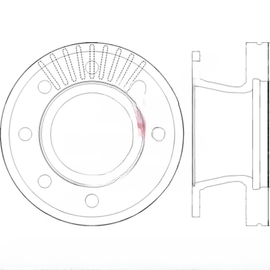 TDA 3218K1415 ROTOR/8 HOLE