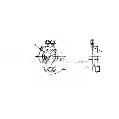 TDA A3211V3948 BRAKE SPIDER