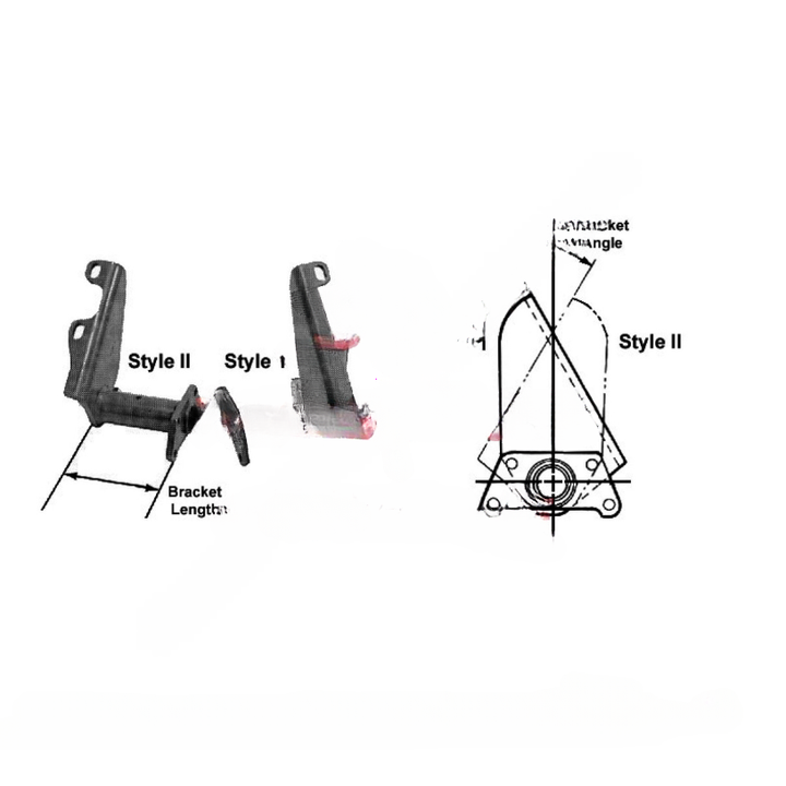 TDA A85 3299Q6257 BRACKET CHAMBER ASSEMBLY