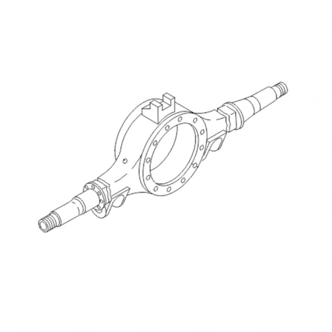 TDA C31 3121H1854 HOUSING REAR W/BRACKETS