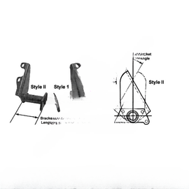 TDA F42 3299P6256 BRACKET ASSEMBLY, BRAKE CHAMBER