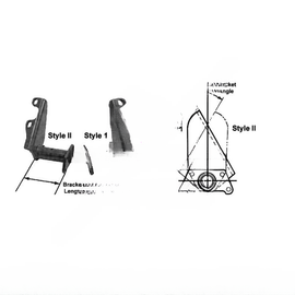 TDA G68 3299P6256 BRACKET ASSEMBLY, BRAKE CHAMBER