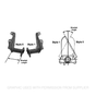 TDA L8 3299U1555 BRACKET ASSEMBLY, BRAKE CHAMBER