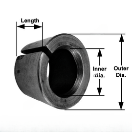 TDA R005739 DRIVE FLANGE WEDGE, 1/2 X 13/16 X 5/16IN