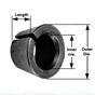 TDA R005739 DRIVE FLANGE WEDGE, 1/2 X 13/16 X 5/16IN