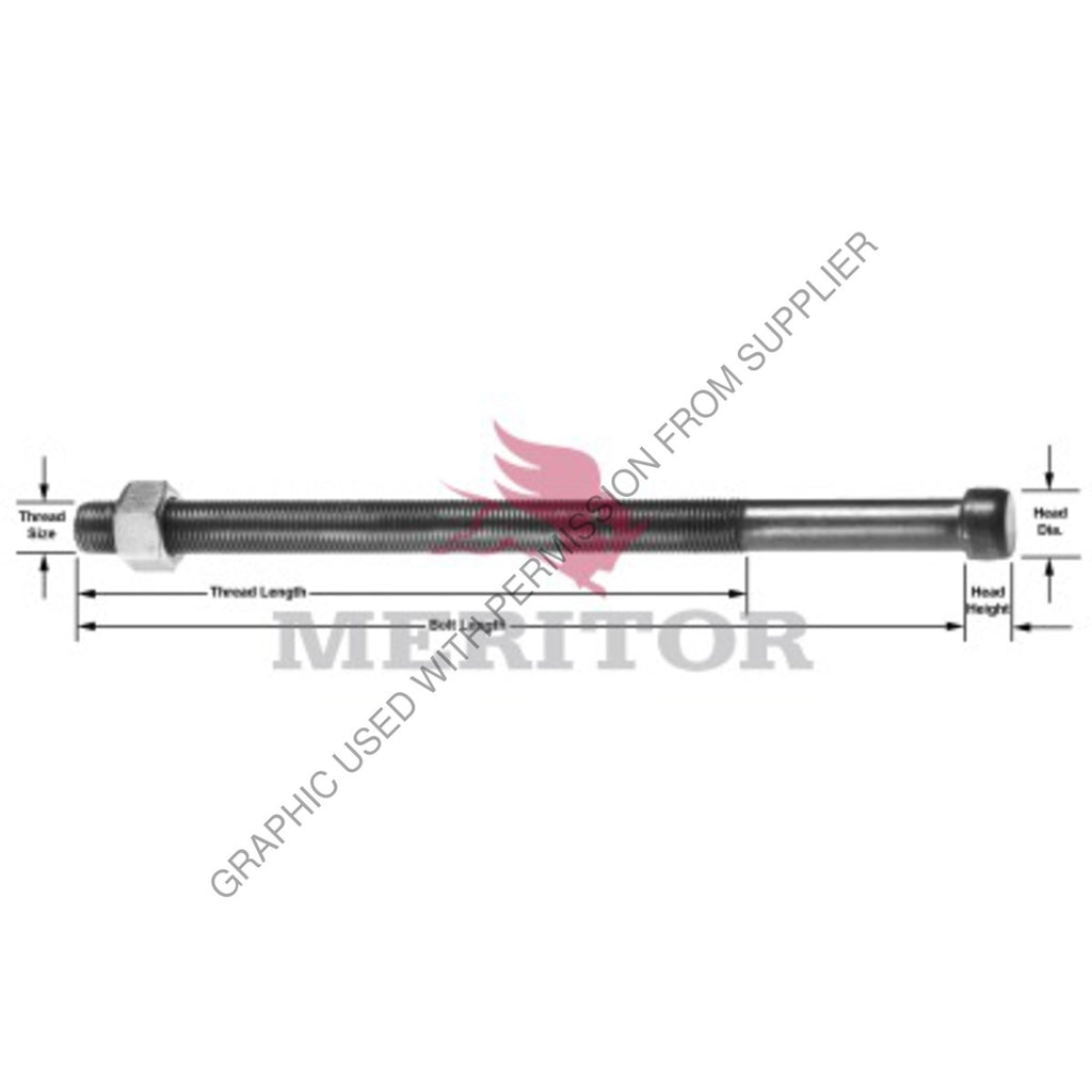 TDA R303193 SPRING CTR BOLT