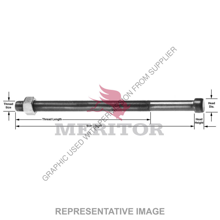 TDA R303195 SPRING CTR BOLT