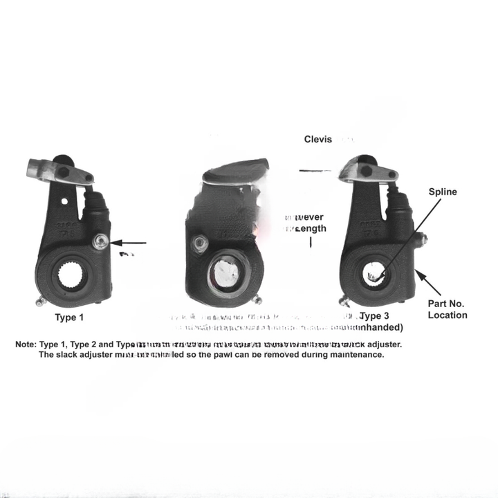 TDA R802512 BRAKE SLACK ADJUSTER 1.50-28