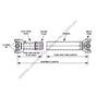 TDA R9553SF ASSY PTO UNWELDED