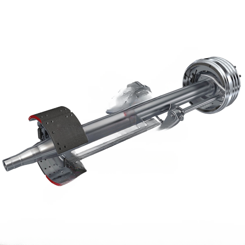 TDA TN 4671LR1250 AY-TRAILER AXLE