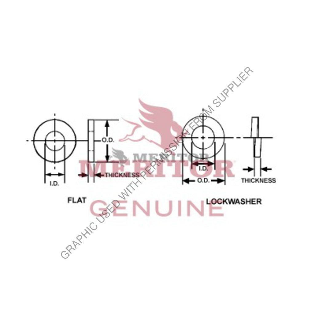 TDA WA48 LOCKWASHER