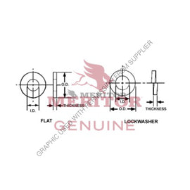 TDA WA48 LOCKWASHER
