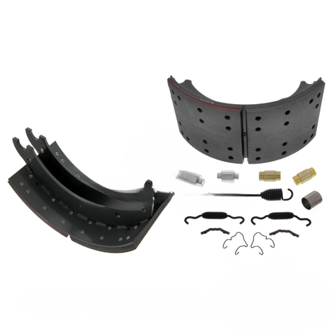 TDA XK2124515F3 RELINED BRAKE SHOES