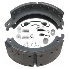 TDA XKMG2L4720QP BRAKE SHOE - LINED SHOE KIT WITH HARDWAR