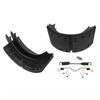 TDA XKW3124709E2 2 REMAN BRAKE SHOES AND HARDWARE KIT
