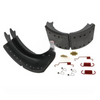 TDA XKW3124725E 2 REMAN BRAKE SHOES AND HARDWARE KIT