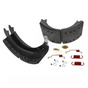 TDA XKW3124725E 2 REMAN BRAKE SHOES AND HARDWARE KIT