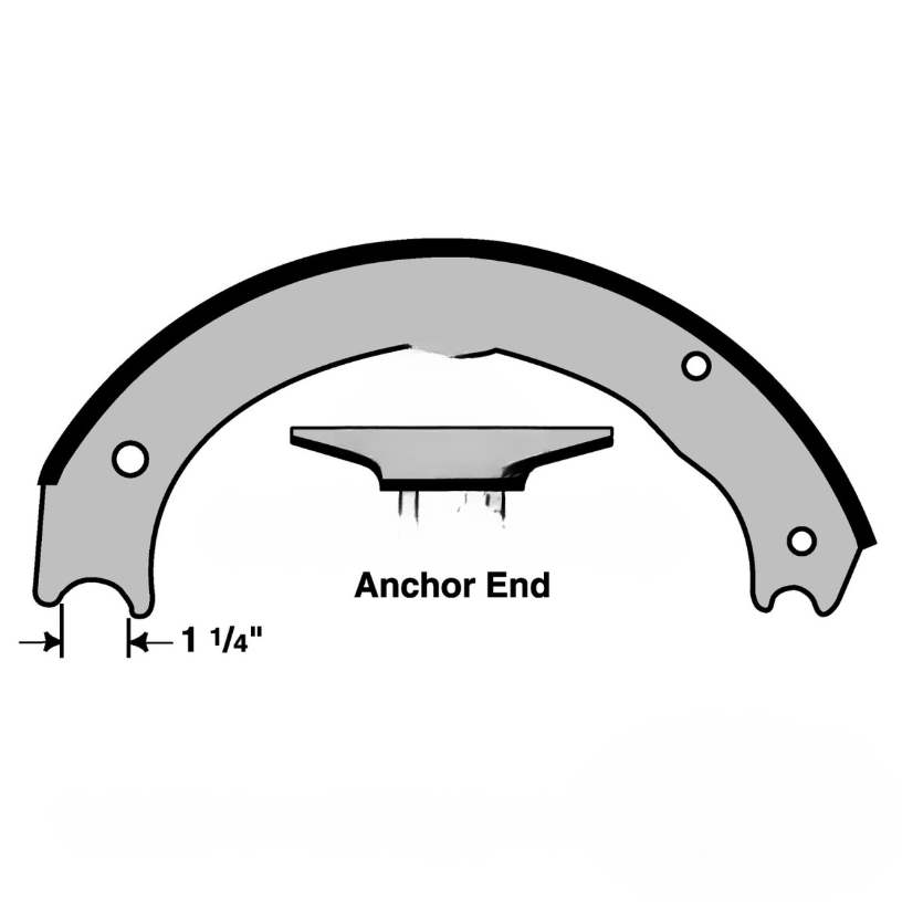 TDA XSMA3124726ES REMAN BRAKE SHOES