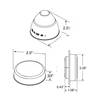 TL  3071 LMP-SS3051 W/ GRAY FLANGE