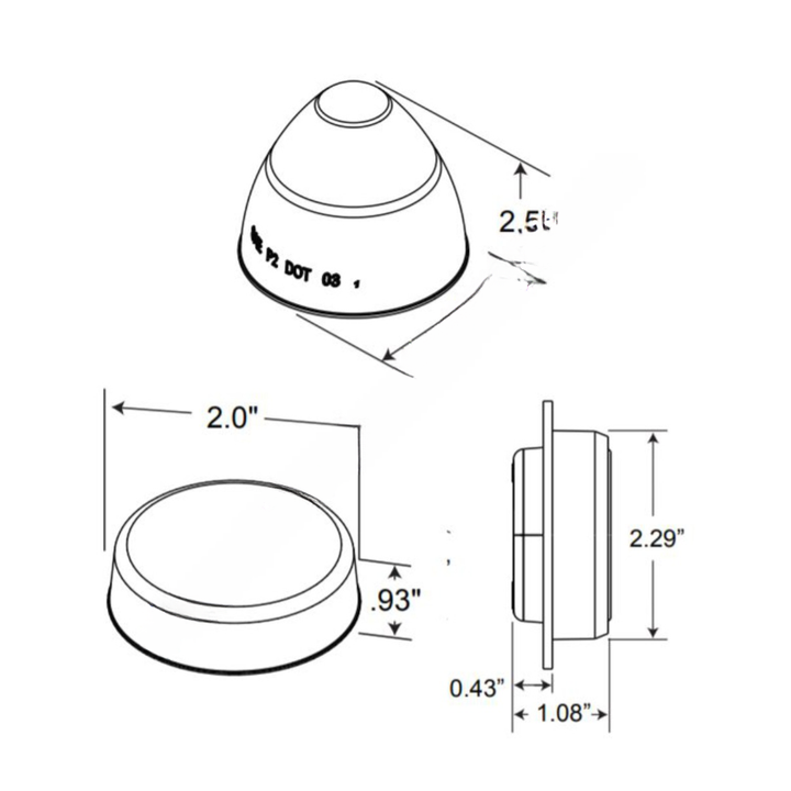 TL  3071 LMP-SS3051 W/ GRAY FLANGE