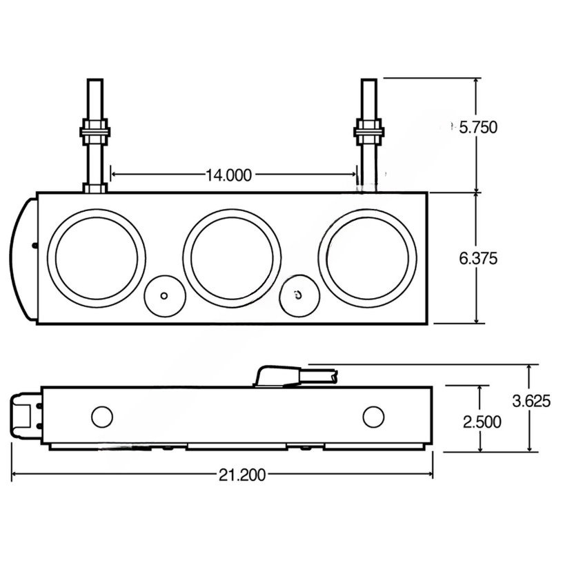 TL  40759 MODULE  3 LAMP WITH