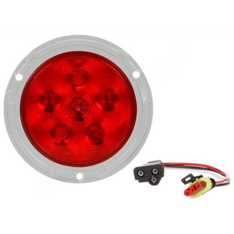 TL  44032R LAMP-6 DIO,S/T/T,RED,SUPER 44,GR FLNG KT