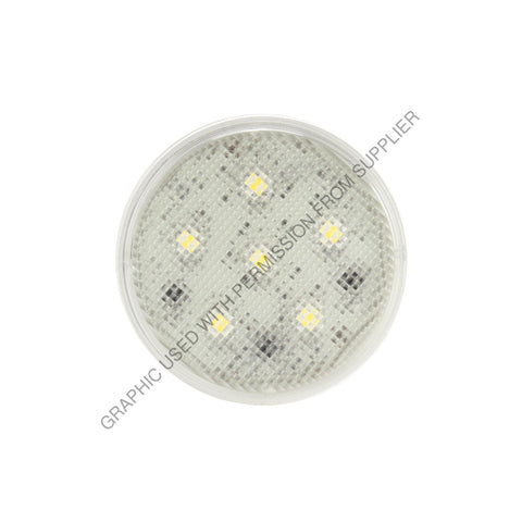 TL  44308C LED SUPER 44 6 DIODE DOME LAMP, W/FLNG