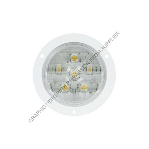 TL  44345C LED SUPER 44 B/U LMP 6 DIODE W/WHT FLNG