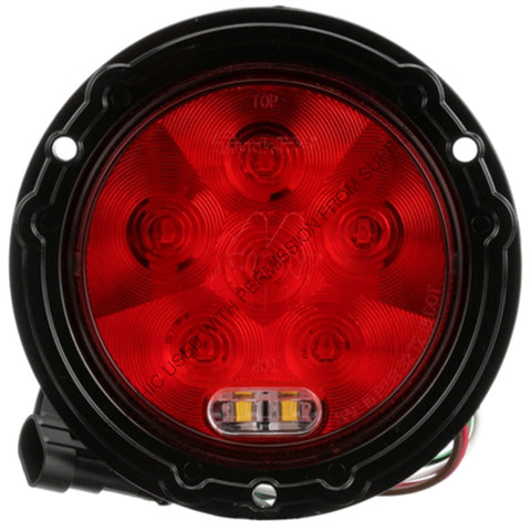 TL  44550R LED MDL44 S/T/T &BU,HW,PL 3 CON,BLK FLNG