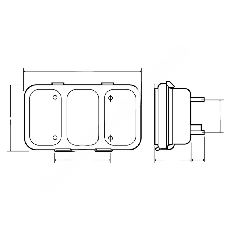 TL  45740 3 LAMP MODULE WITH