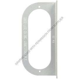 TL  60723 BRACKET,ALUM W/FLANG