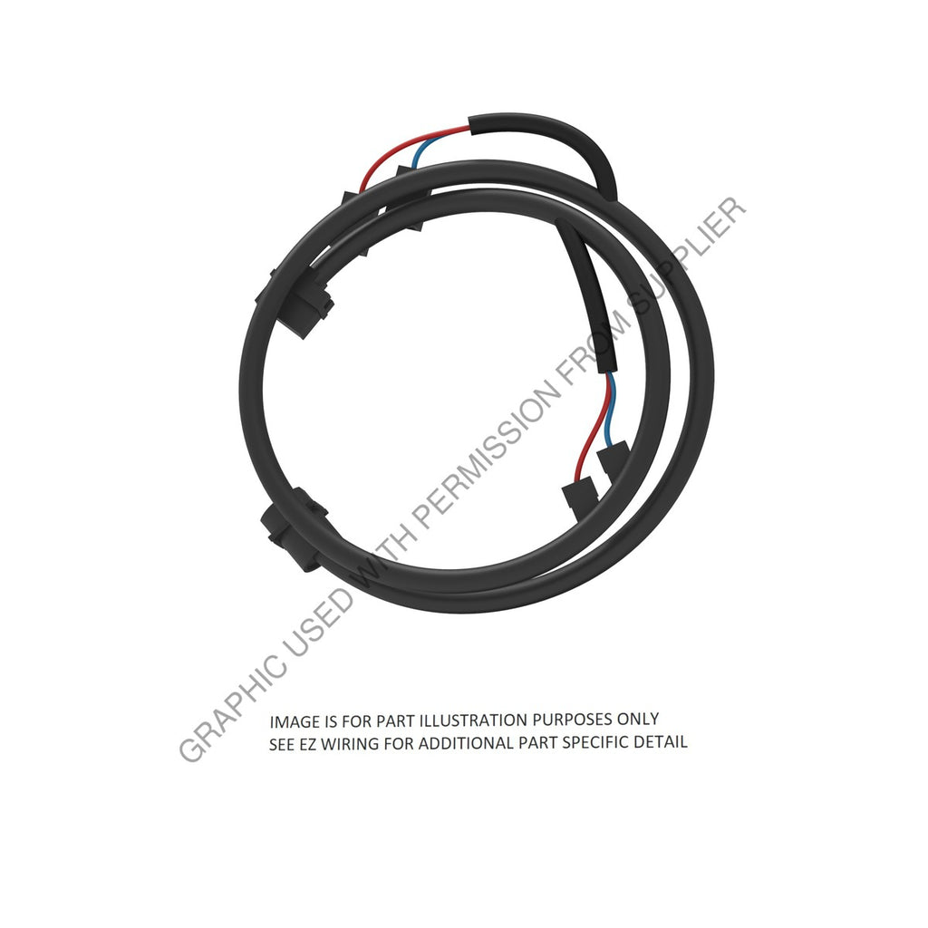 TL  86308 HARNESS-88,RH MID TURN RCPT 84"