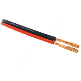 TTM 7204A 1 DUAL CABLE BLACK 100'-4 GA