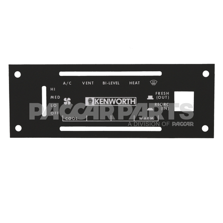 UA10000 DECAL- INFORMATION- HVAC- PLASTIC