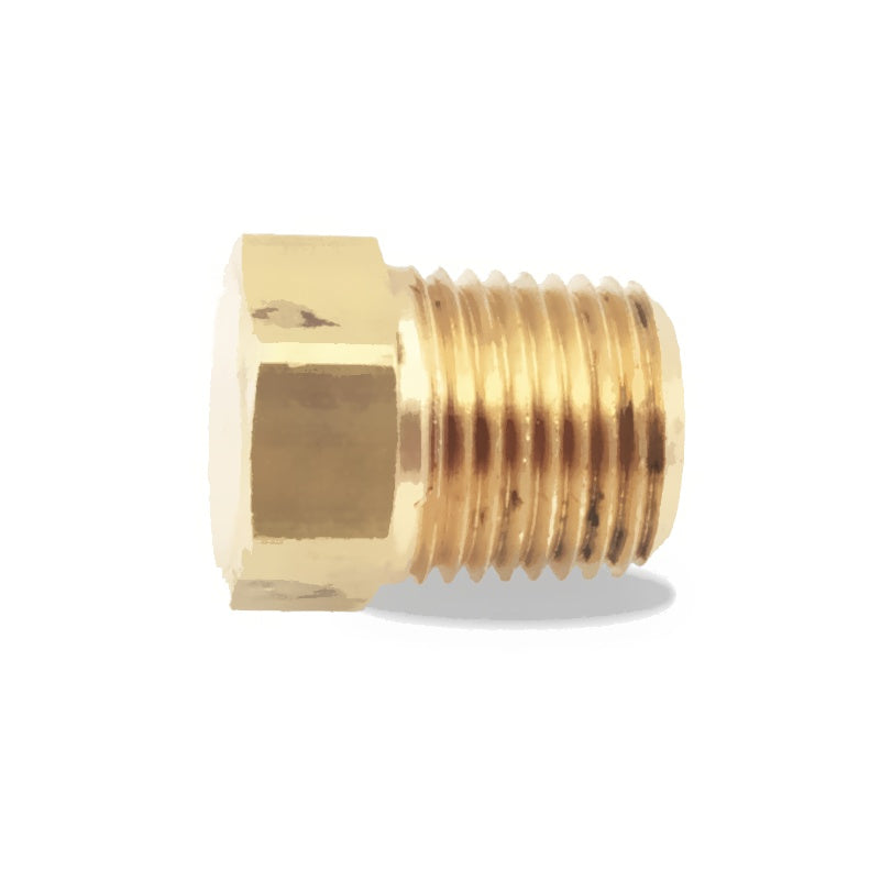 VEL 017053 BRASS HEX HD PLUG 1/
