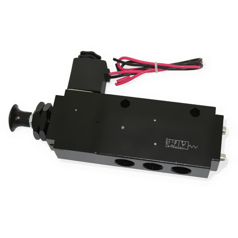 VEL 320186 VALVE - 4 WAY, SOL, AIR, MAN OVERIDE