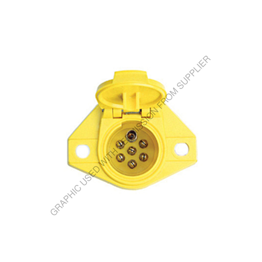 VEL 593106 7-WAY ISO PLUG SOCKE