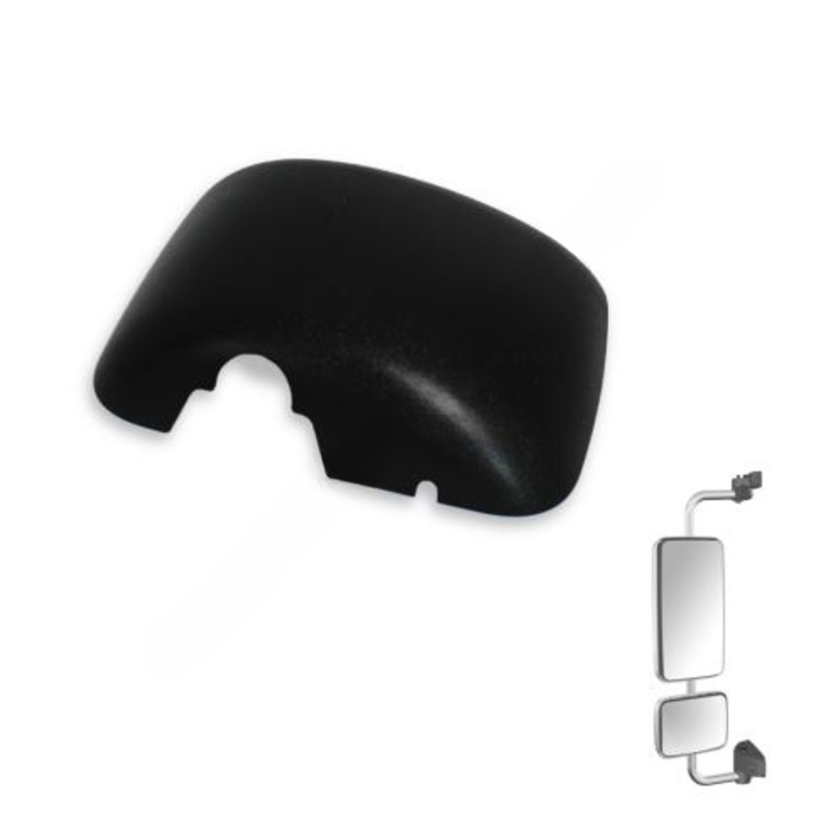 VEL V134281011 MIRROR COVER CONVEX OUTER BLACK