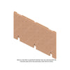 W18-00575-021 UPH-PANEL-BACK,LOWER,SLEEPER,PREMIUM