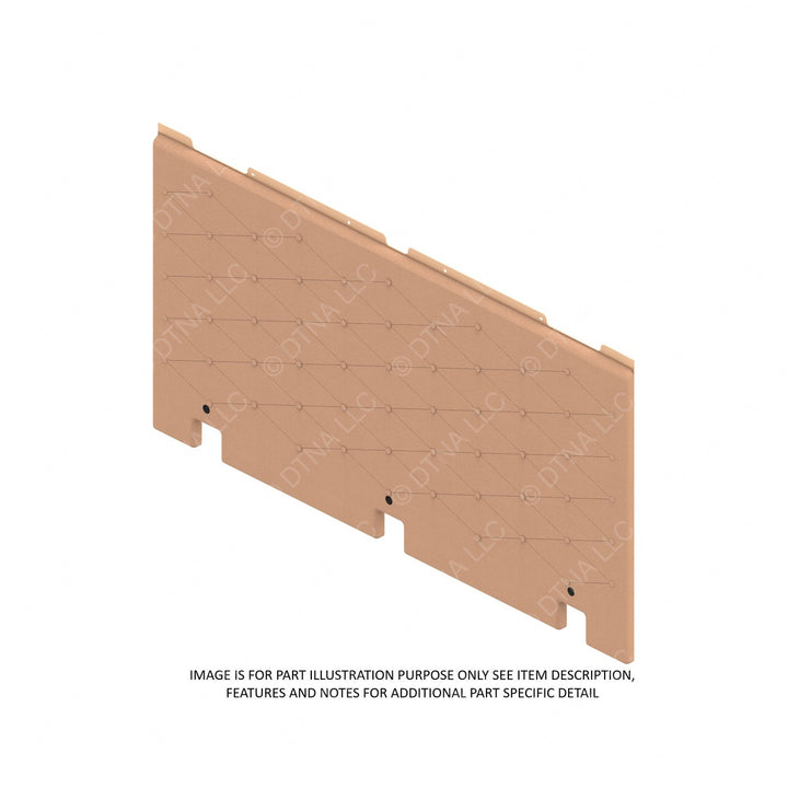 W18-00575-021 UPH-PANEL-BACK,LOWER,SLEEPER,PREMIUM